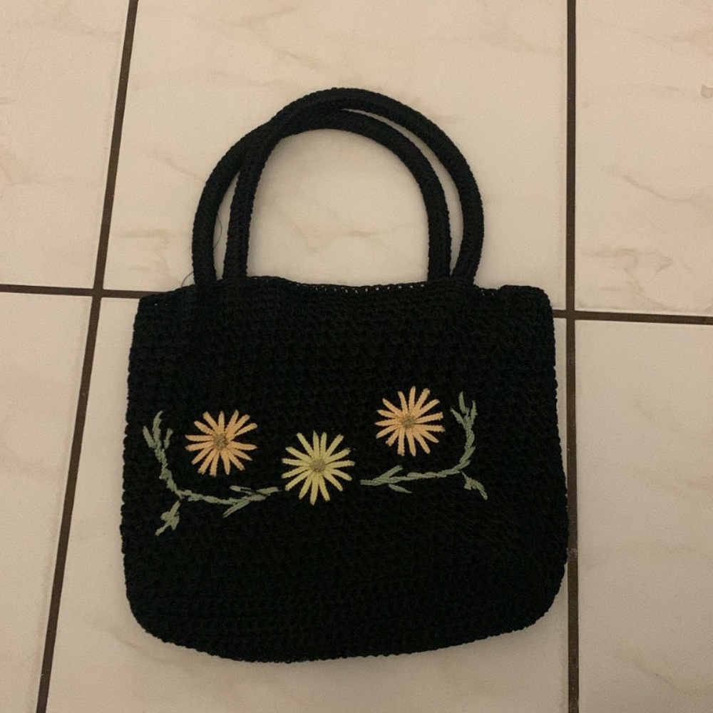 Crochet Thrifted Bag